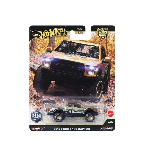 Hot Wheels Car Culture 2025 "HW Off Road" H Case 10 Cars, FPY86-961H Seal Case - Picture 9 of 9